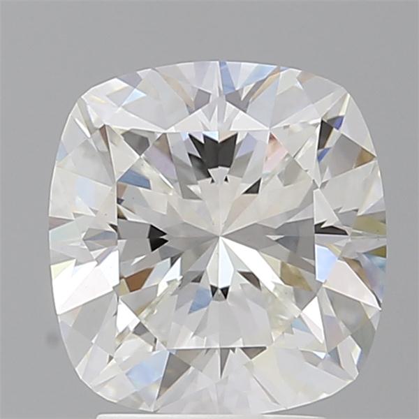 3.09 ct. cushion Lab Grown Diamond front image