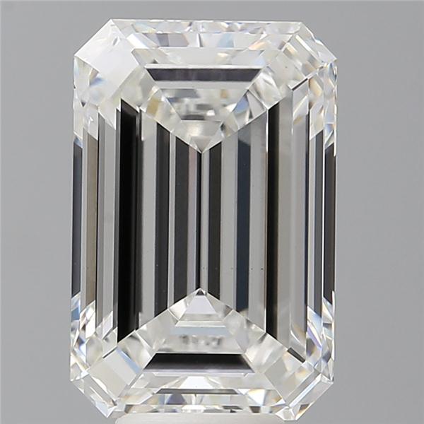 7.08 ct. emerald Lab Grown Diamond front image