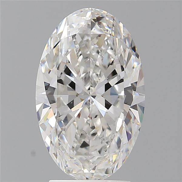 3.05 ct. oval Lab Grown Diamond front image