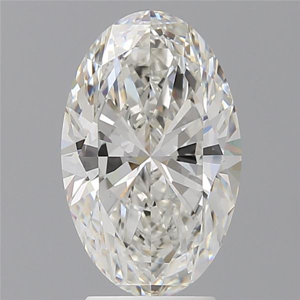 3.50 ct. oval Lab Grown Diamond front image