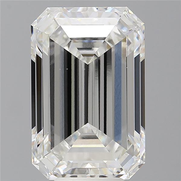 8.07 ct. emerald Lab Grown Diamond front image