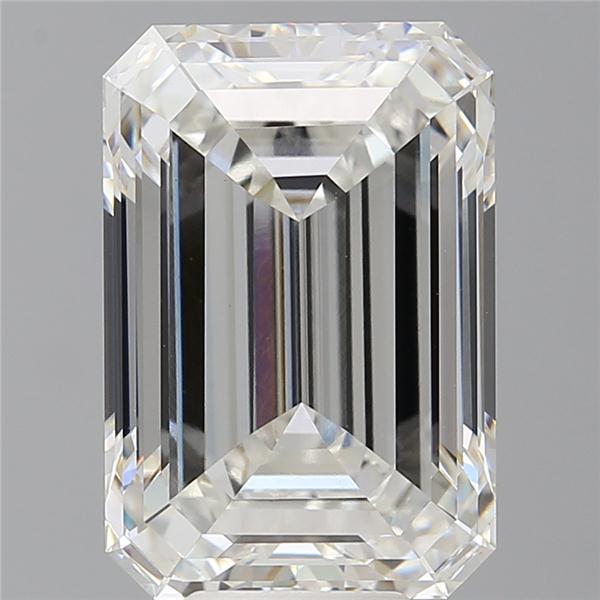 9.09 ct. emerald Lab Grown Diamond front image