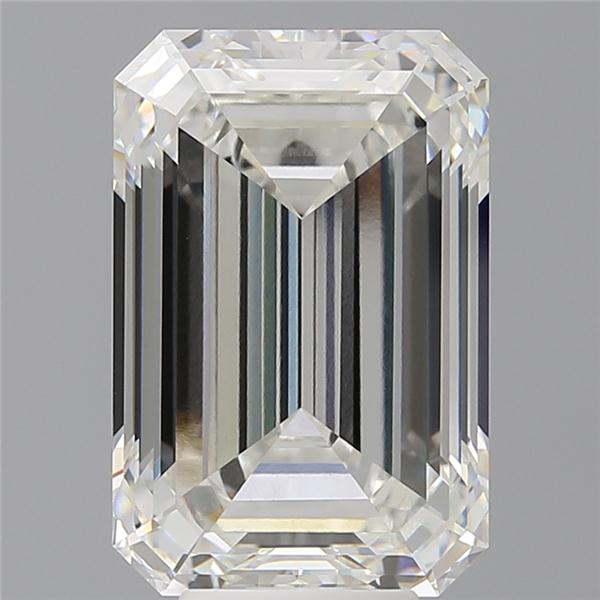 8.05 ct. emerald Lab Grown Diamond front image