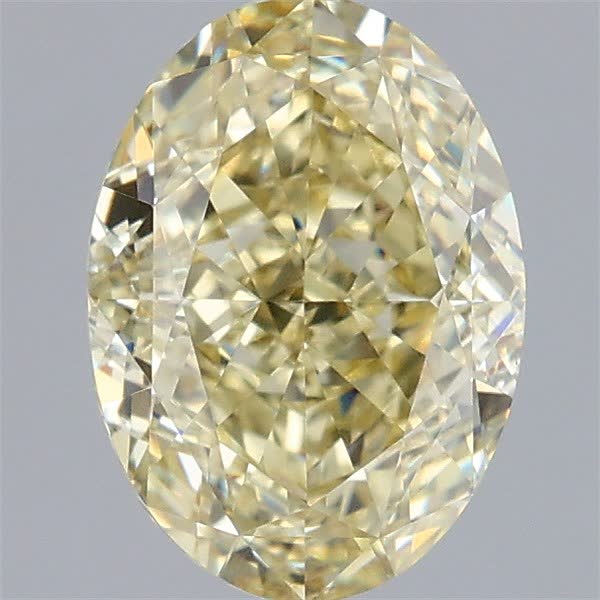 2.09 ct. oval Lab Grown Diamond front image