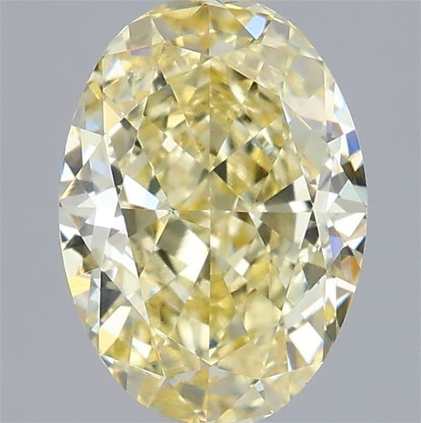 2.07 ct. oval Lab Grown Diamond front image