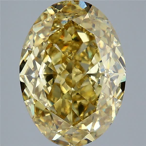 6.06 ct. oval Lab Grown Diamond front image