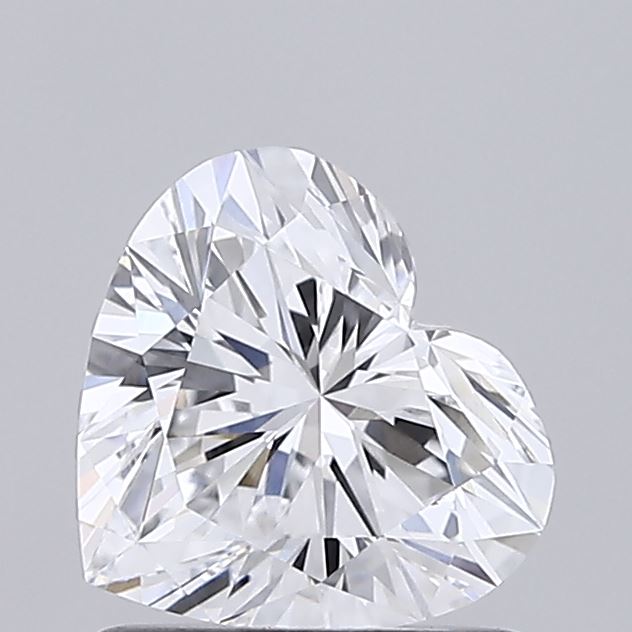 1.02 carat d VVS2 EX Cut IGI heart diamond
