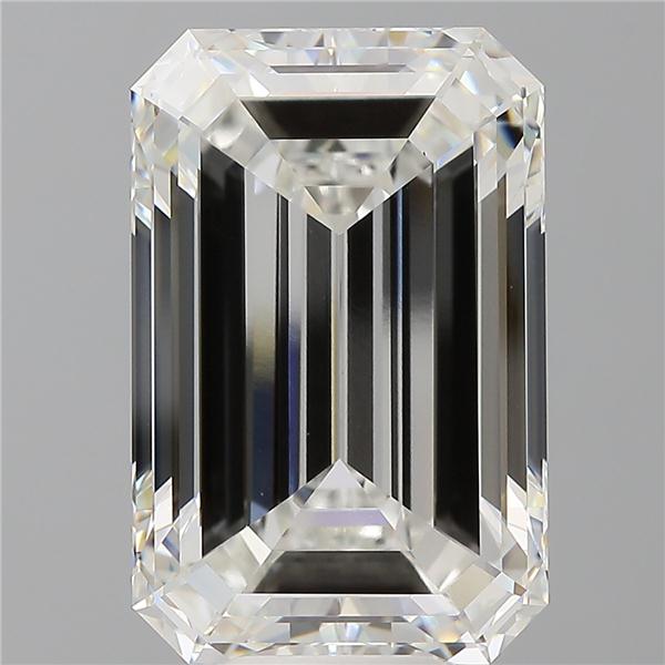 12.04 ct. emerald Lab Grown Diamond front image