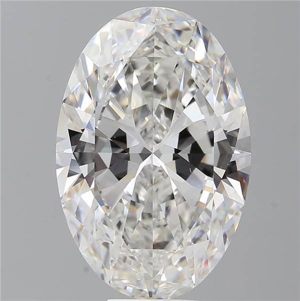 11.52 ct. oval Lab Grown Diamond front image