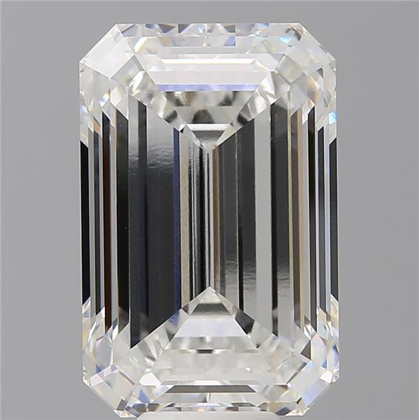 11.60 ct. emerald Lab Grown Diamond front image