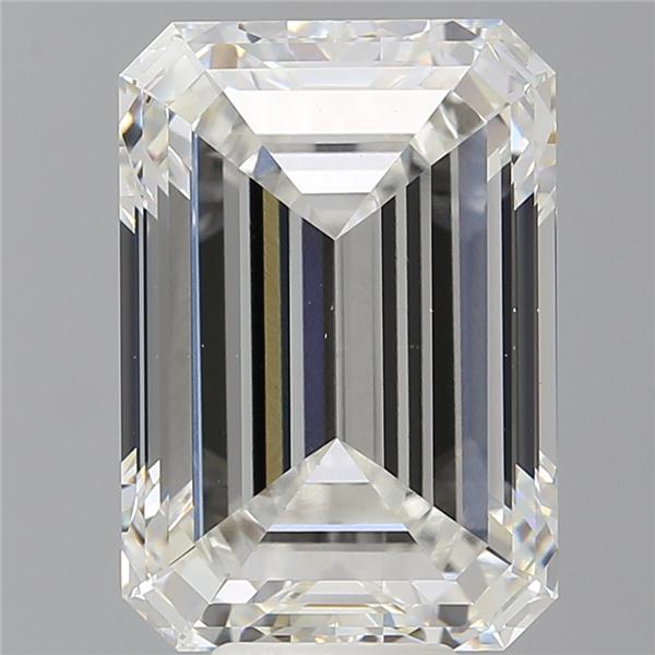 10.01 ct. emerald Lab Grown Diamond front image