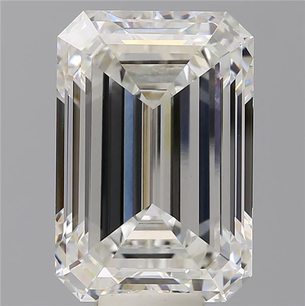 11.57 ct. emerald Lab Grown Diamond front image