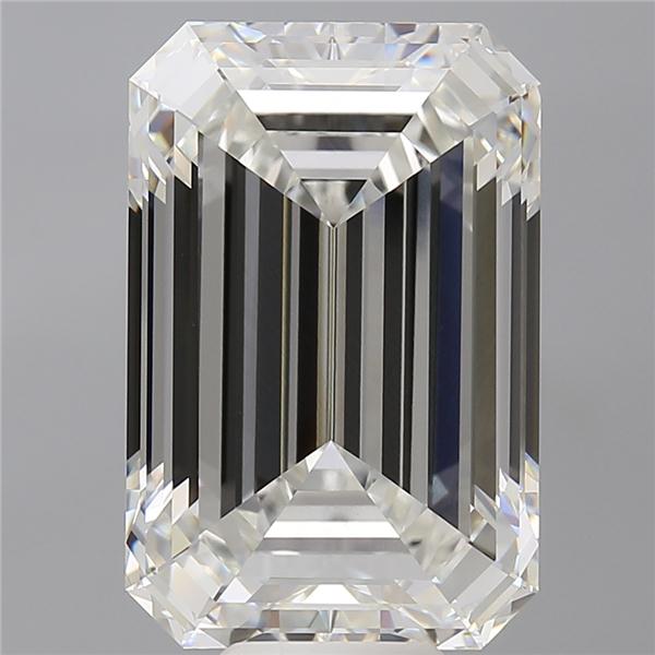12.58 ct. emerald Lab Grown Diamond front image