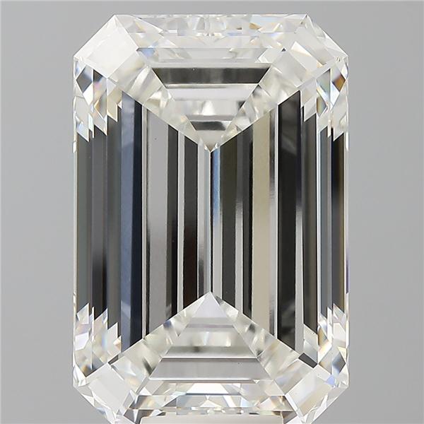 12.57 ct. emerald Lab Grown Diamond front image