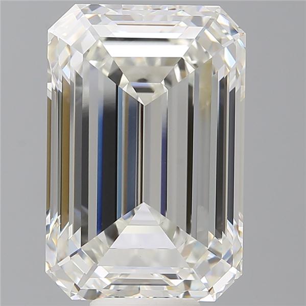 11.60 ct. emerald Lab Grown Diamond front image
