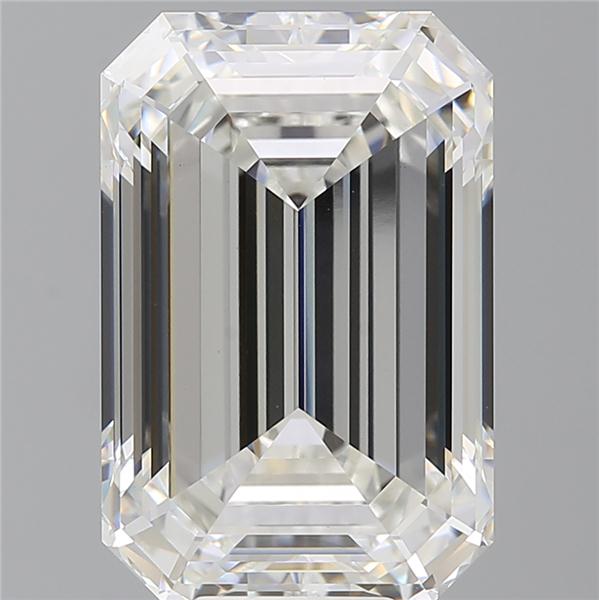 11.60 ct. emerald Lab Grown Diamond front image