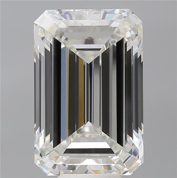 10.01 ct. emerald Lab Grown Diamond front image