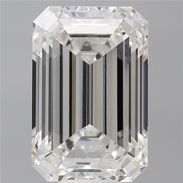 12.05 ct. emerald Lab Grown Diamond front image