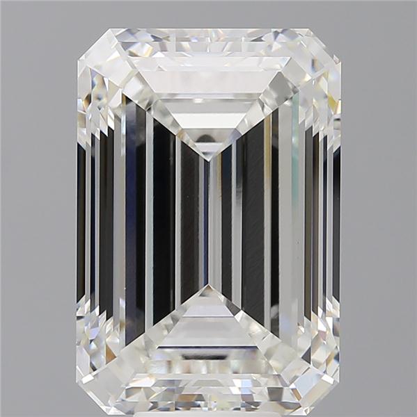 11.54 ct. emerald Lab Grown Diamond front image
