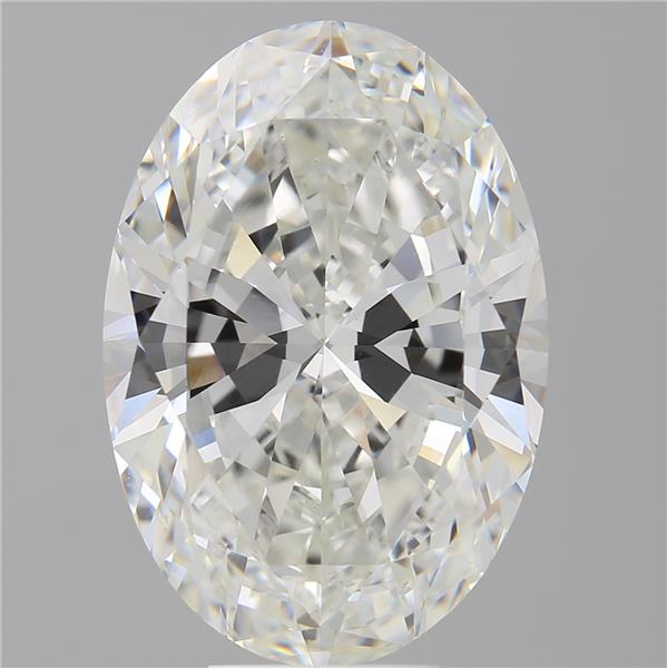 9.01 ct. oval Lab Grown Diamond front image