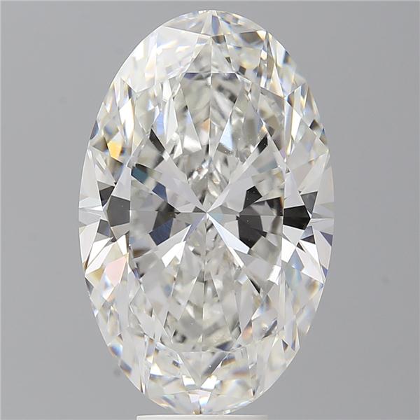 9.60 ct. oval Lab Grown Diamond front image