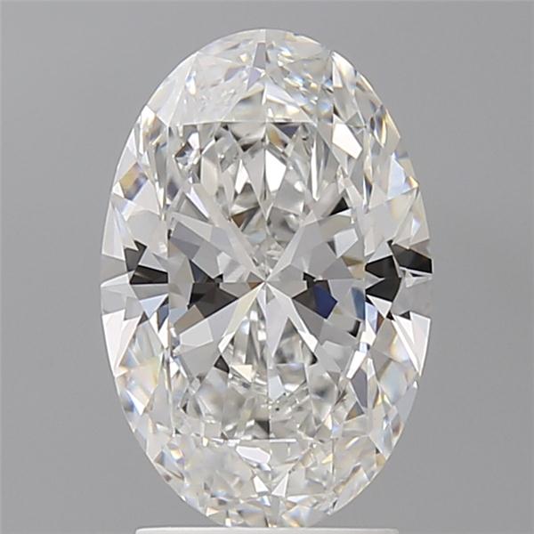 2.52 ct. oval Lab Grown Diamond front image
