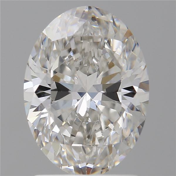 2.03 ct. oval Lab Grown Diamond front image