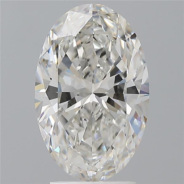 3.10 ct. oval Lab Grown Diamond front image