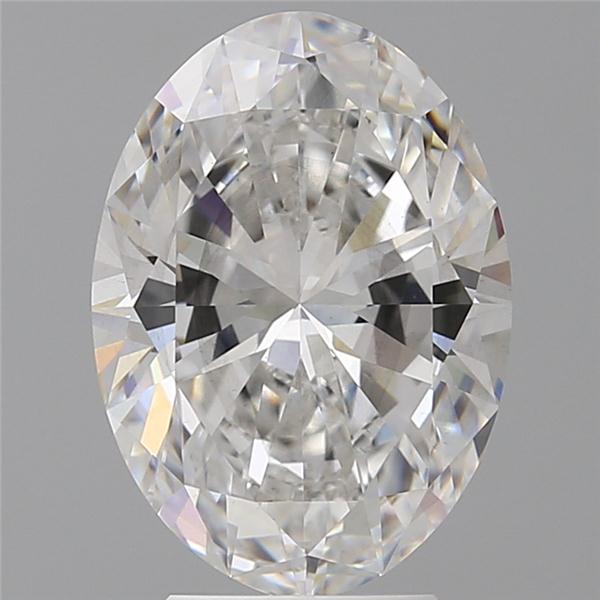 4.00 ct. oval Lab Grown Diamond front image