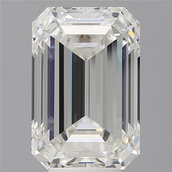 7.08 ct. emerald Lab Grown Diamond front image