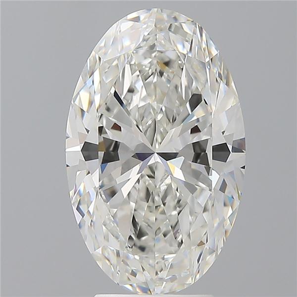 4.54 ct. oval Lab Grown Diamond front image