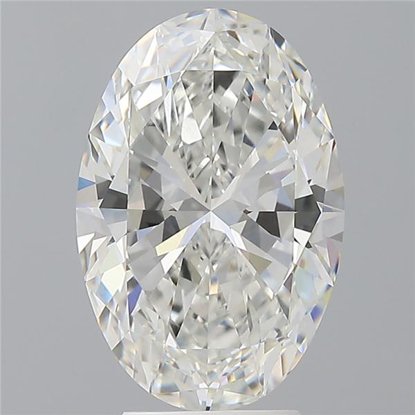 4.08 ct. oval Lab Grown Diamond front image