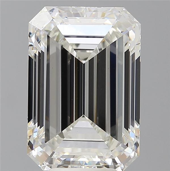 7.07 ct. emerald Lab Grown Diamond front image