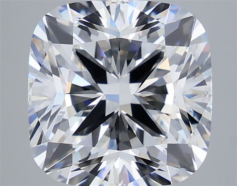 6.55 ct. cushion Lab Grown Diamond front image