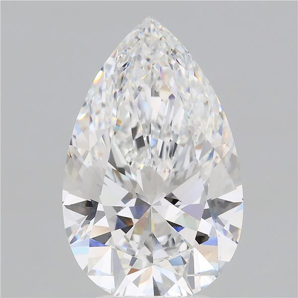 4.55 ct. pear Lab Grown Diamond front image