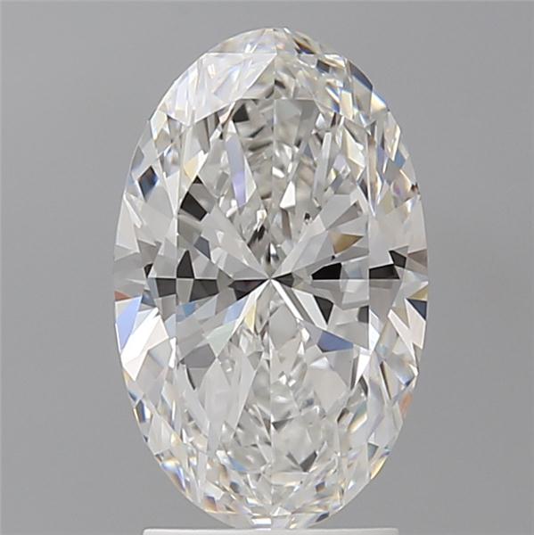 2.55 ct. oval Lab Grown Diamond front image
