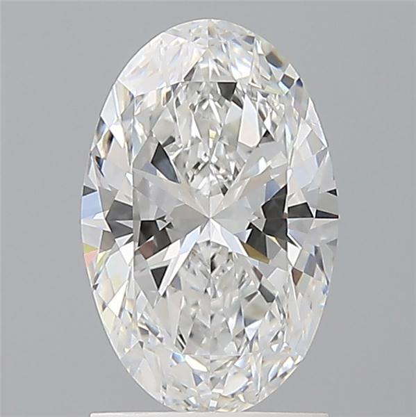 1.57 ct. oval Lab Grown Diamond front image