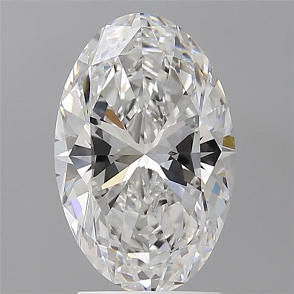 2.55 ct. oval Lab Grown Diamond front image