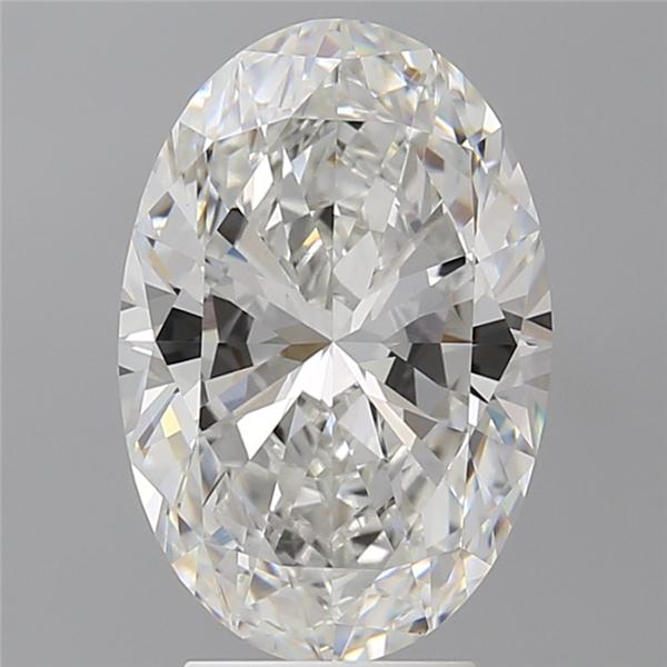 4.10 ct. oval Lab Grown Diamond front image
