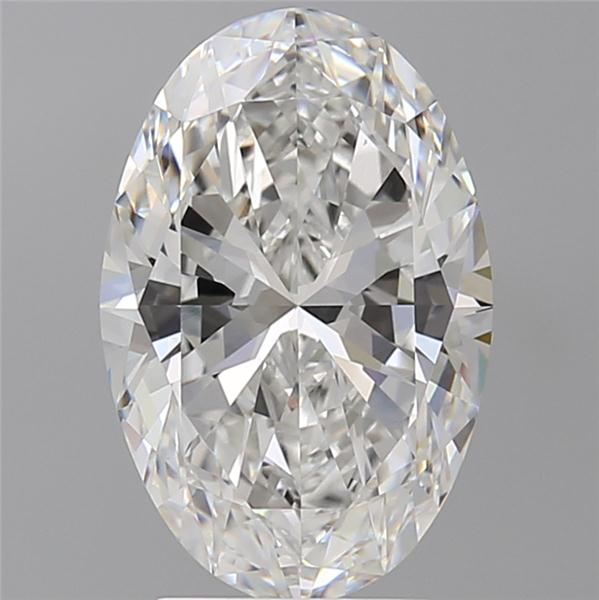 3.54 ct. oval Lab Grown Diamond front image