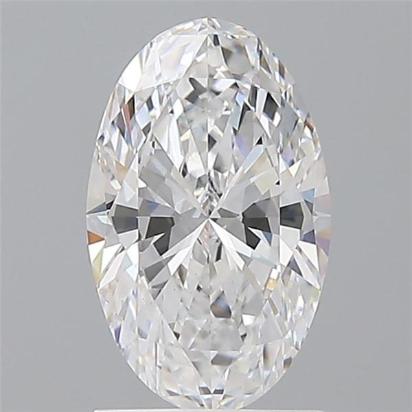 1.51 ct. oval Lab Grown Diamond front image