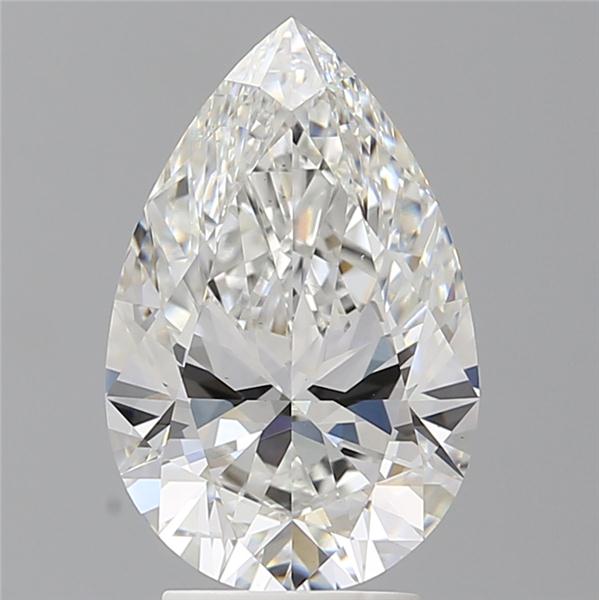 3.55 ct. pear Lab Grown Diamond front image
