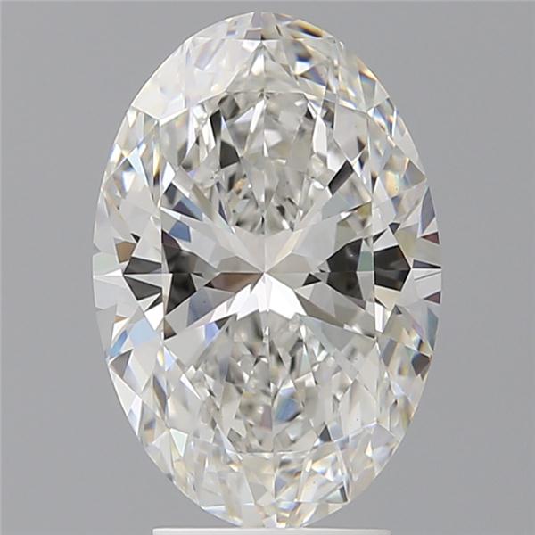 4.05 ct. oval Lab Grown Diamond front image