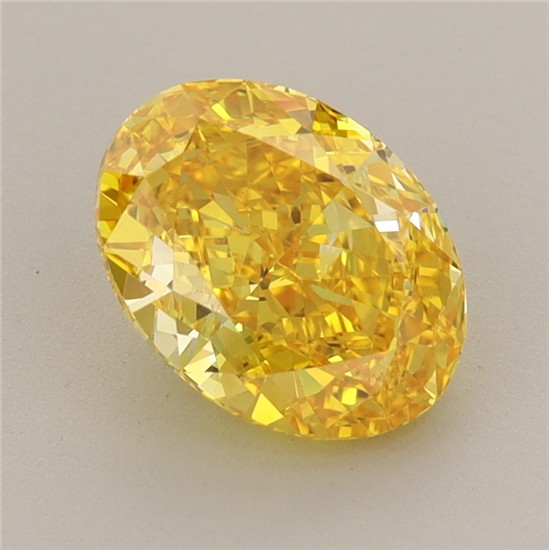 2.10 ct. oval Lab Grown Diamond front image