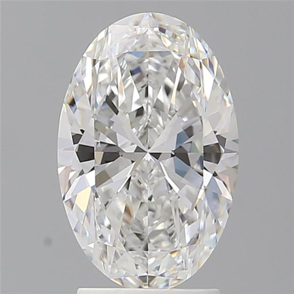 2.59 ct. oval Lab Grown Diamond front image