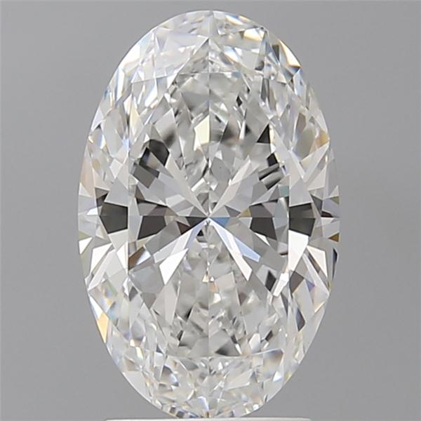 2.60 ct. oval Lab Grown Diamond front image