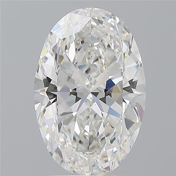 2.54 ct. oval Lab Grown Diamond front image