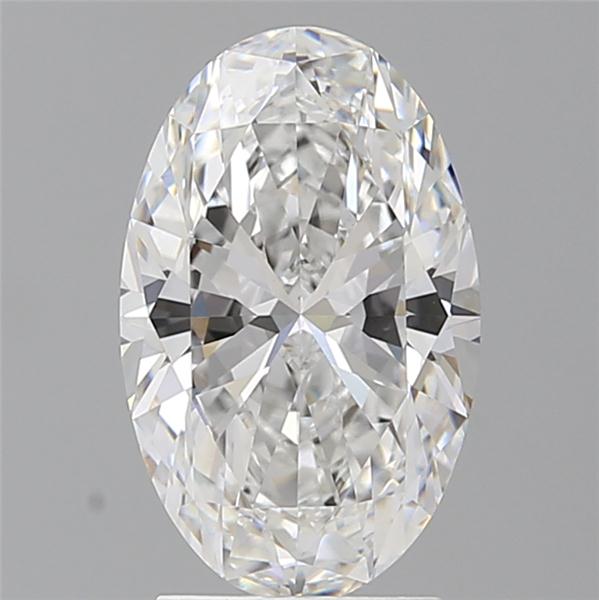 2.60 ct. oval Lab Grown Diamond front image