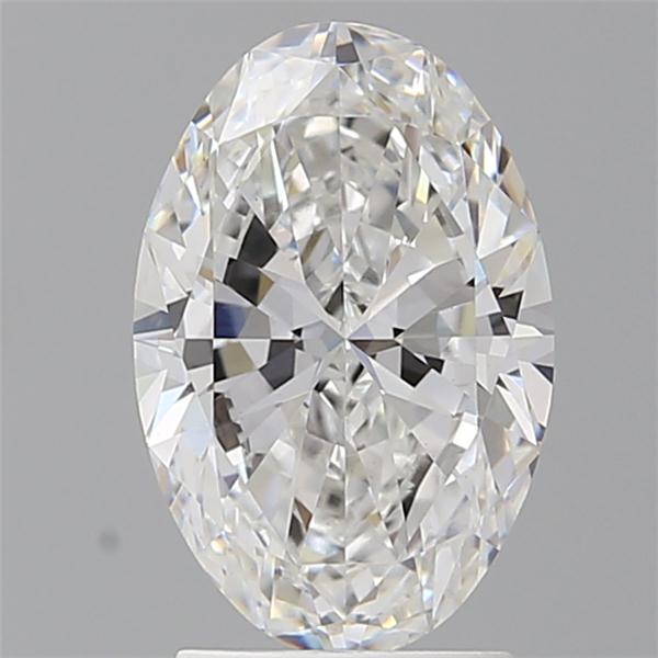 2.52 ct. oval Lab Grown Diamond front image