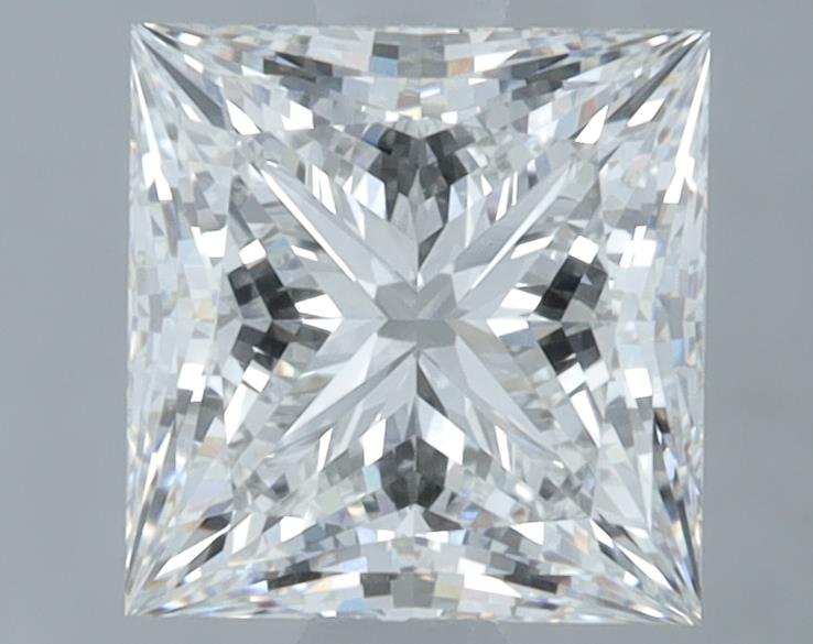 1.58 ct. princess Lab Grown Diamond front image